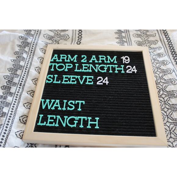 SALE-The Limited women's peach sheer long sleeve patterned top size medium - Picture 2 of 12